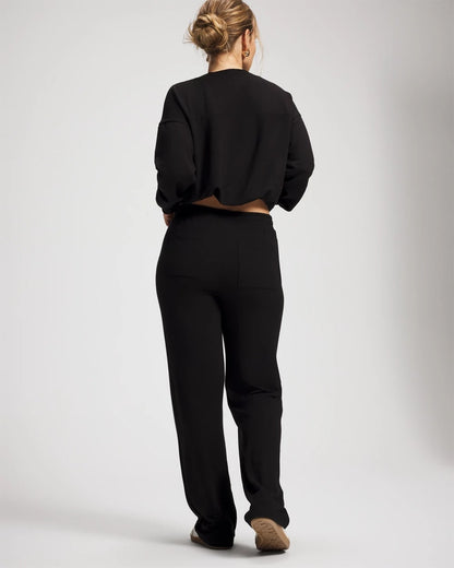 Soma Ultrasoft Fleece Straight Leg Pant
