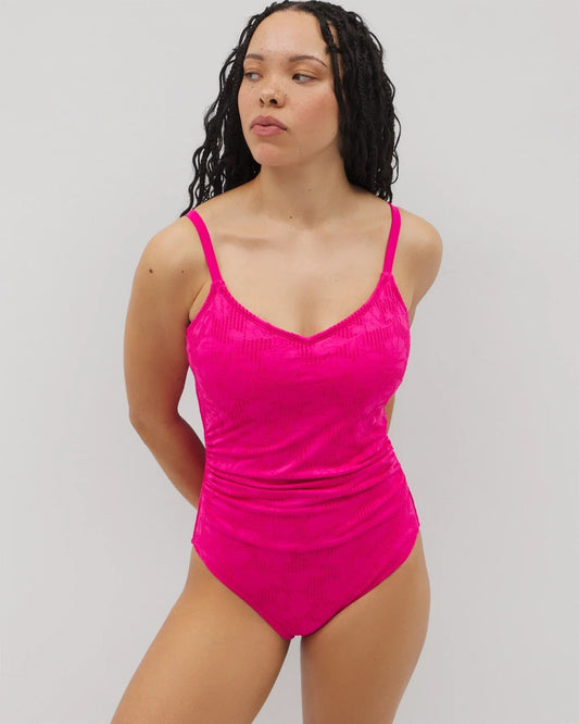 Soma Beyond Control Textured Solids One-Piece