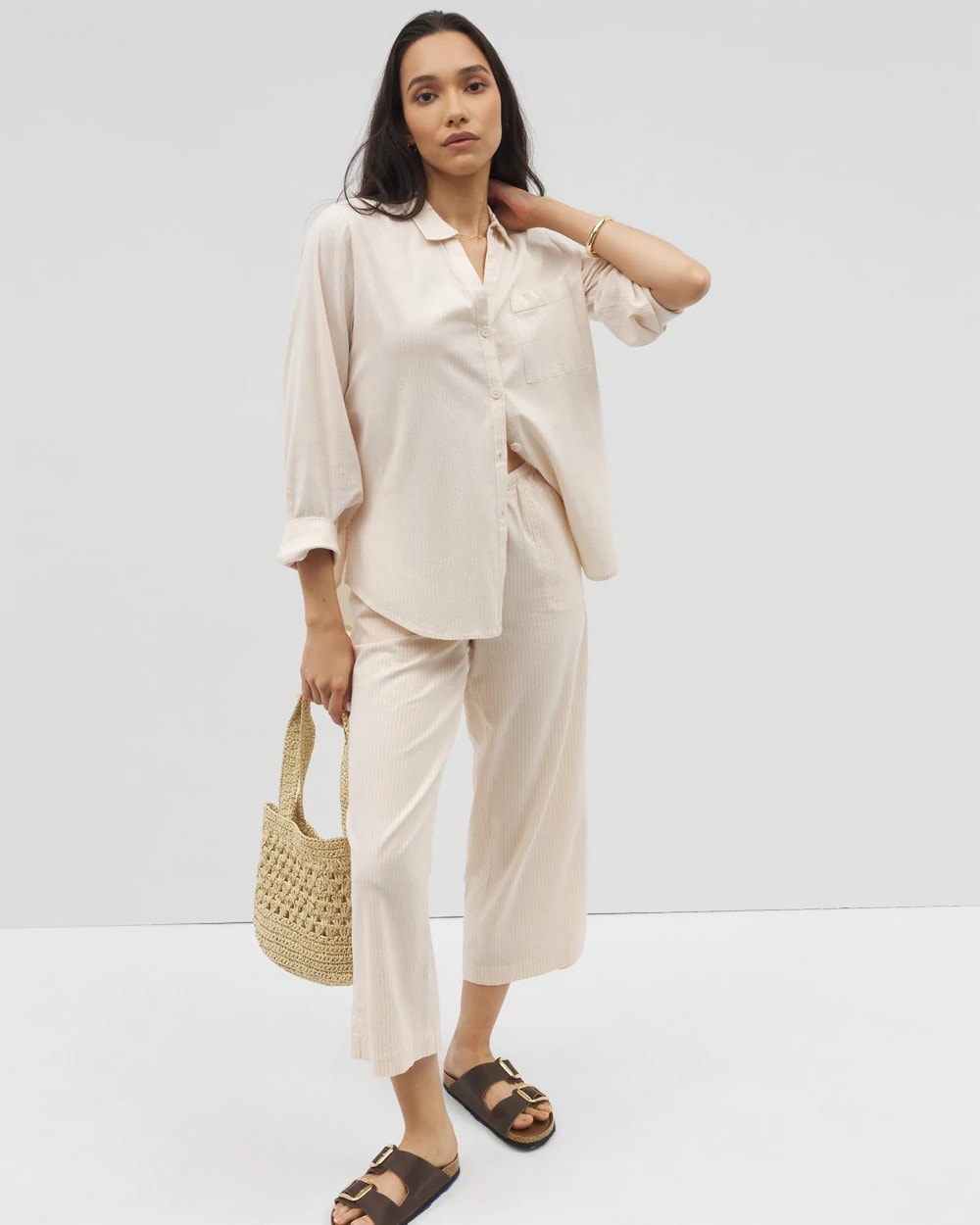 Soma Beach Cotton Crop Pant