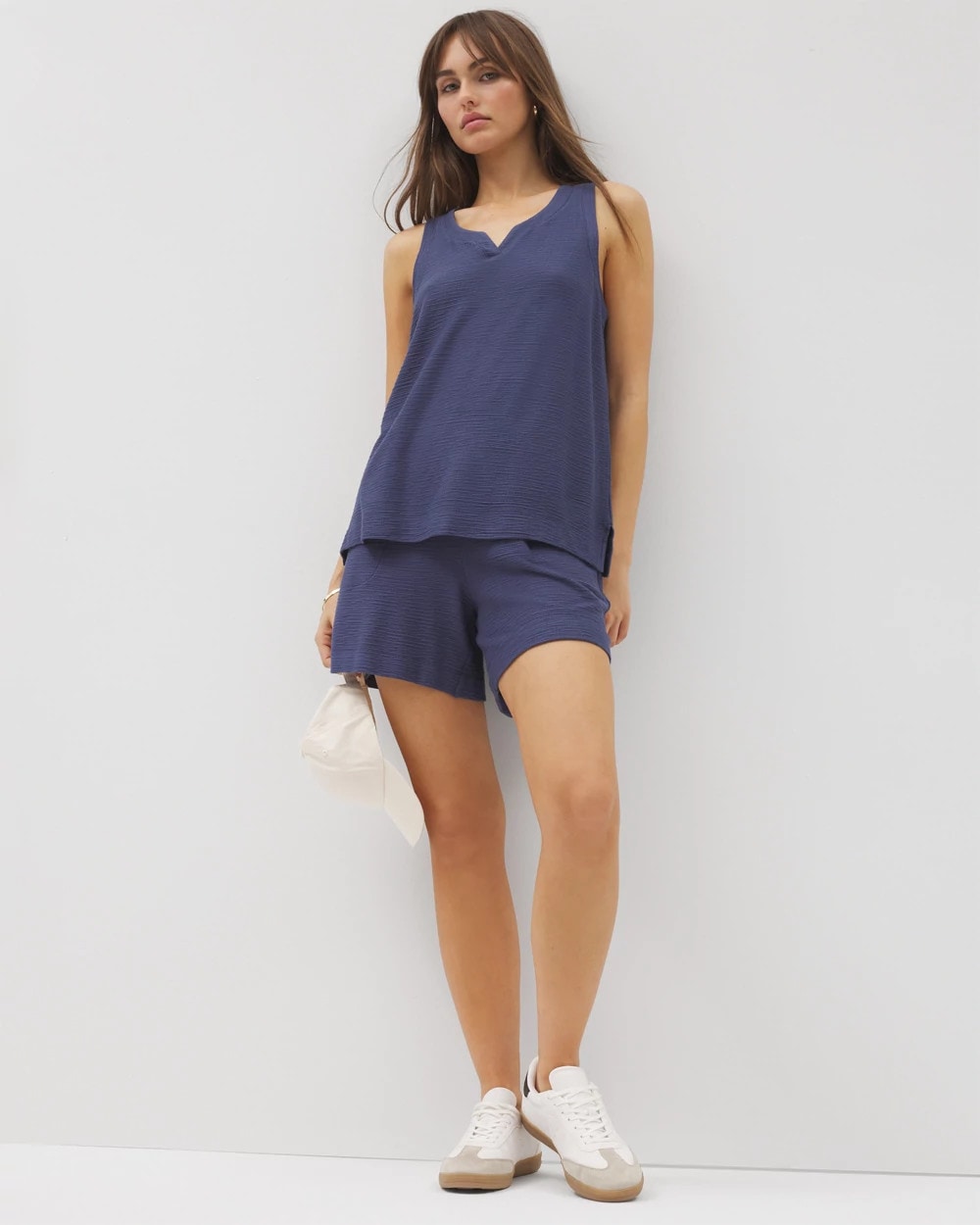 Soma Crinkle Knit 5 Inch Short