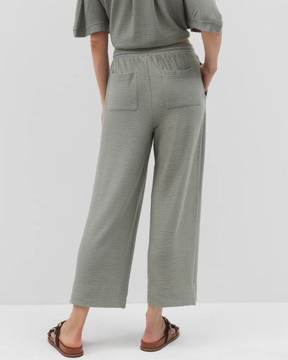 Soma Crinkle Knit Wide Leg Pant