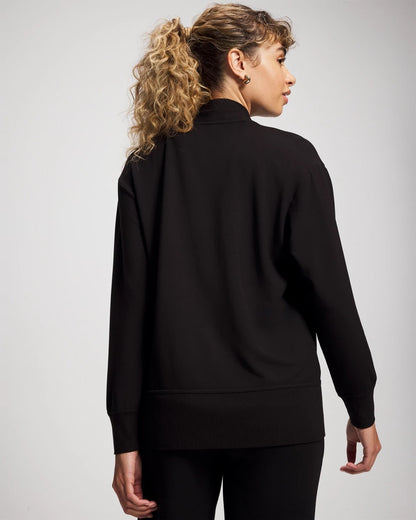 Soma Ultrasoft Fleece Relaxed Button Up Cardigan