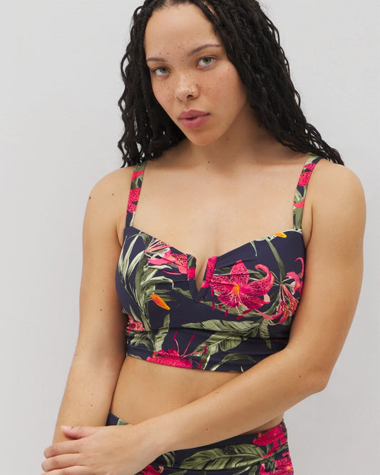 Soma Soma Swim V-Wire Cropped Bikini Top