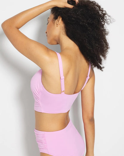 Soma V-Wire Cropped Bikini Top