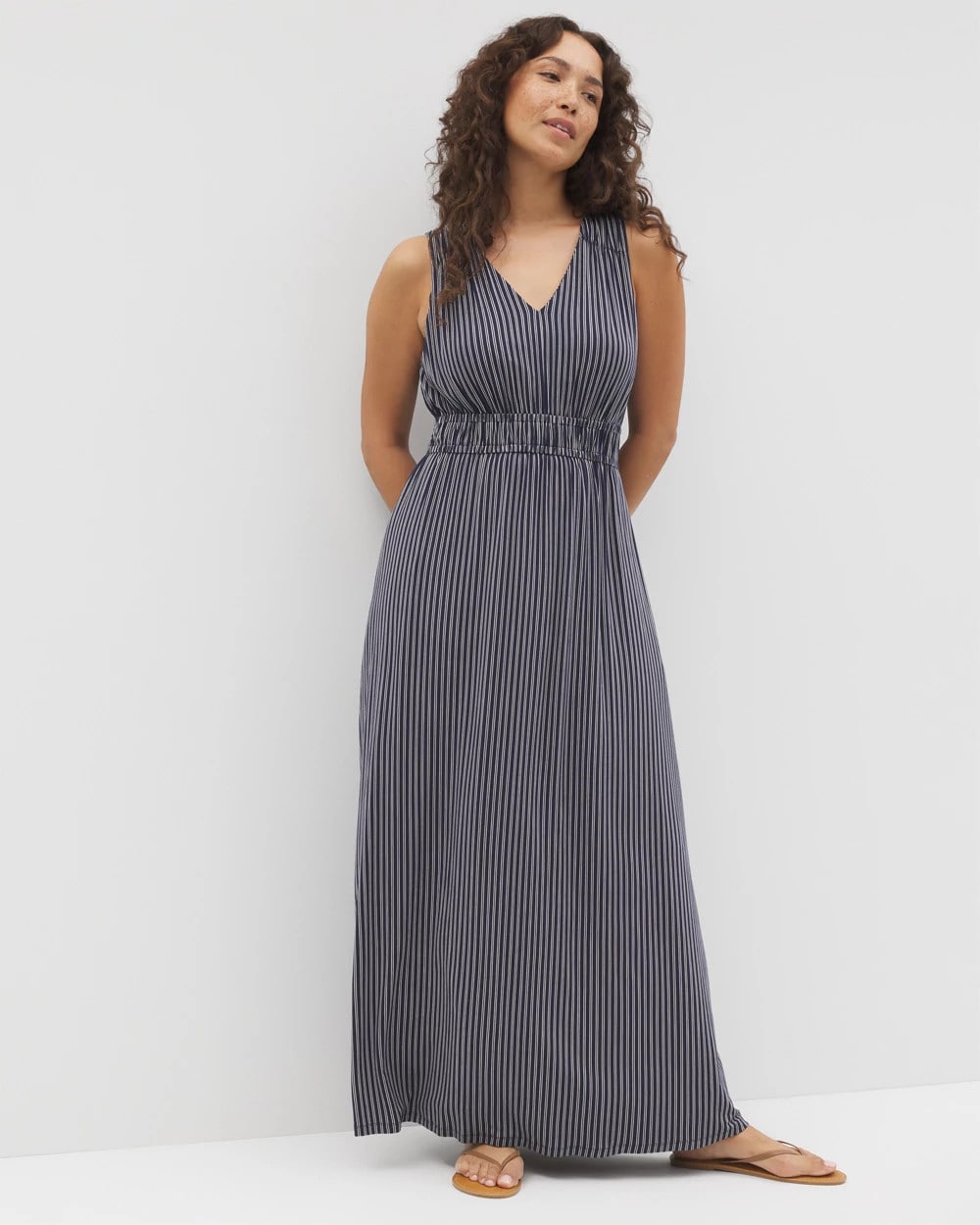 Soma Riviera Surplice Maxi Bra Dress