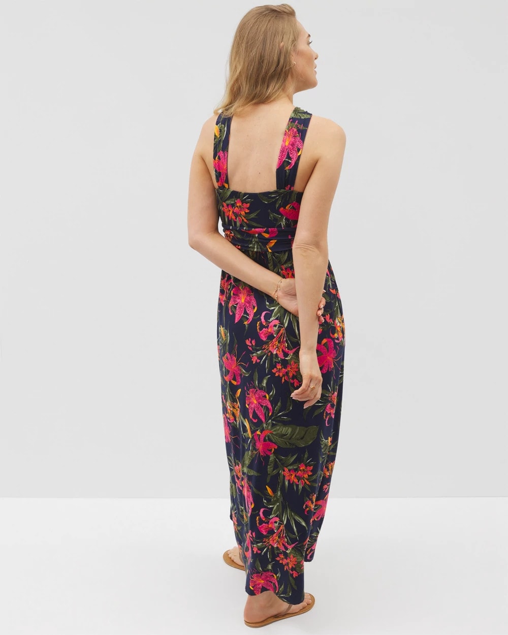 Soma Bayside Halter Maxi Bra Dress