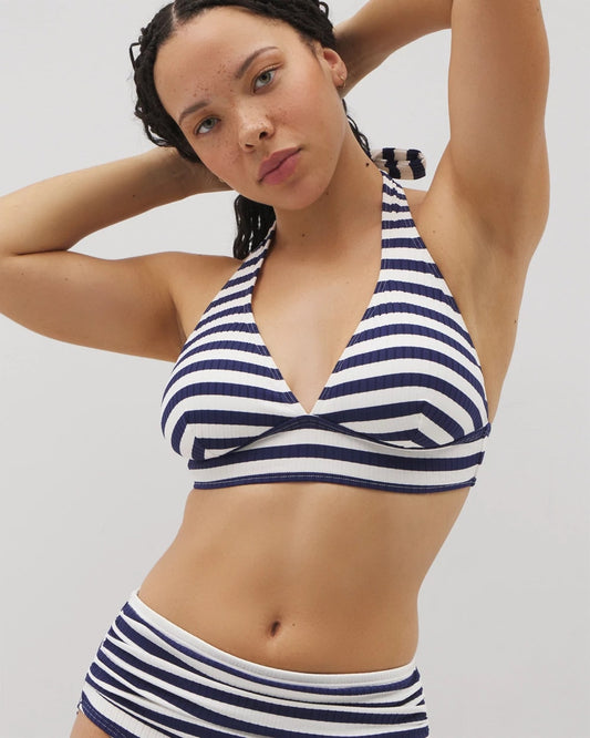 Soma Soma Swim Shirred Halterkini Top