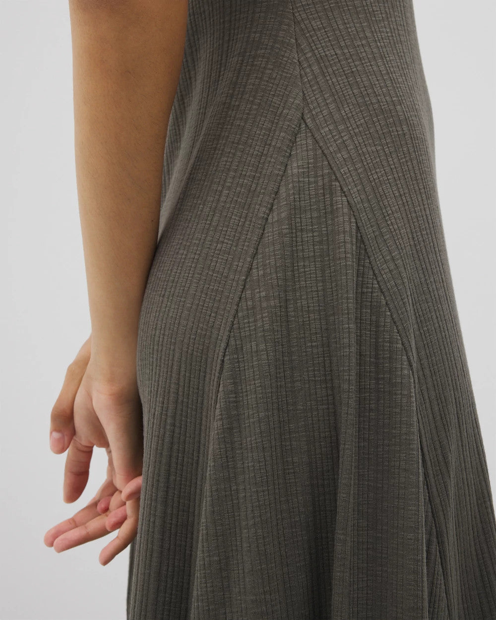 Soma Rib Square Neck Lounge Dress