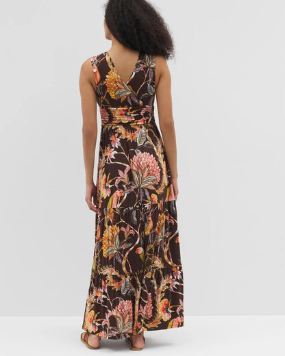Soma Goddess Tiered Maxi Dress