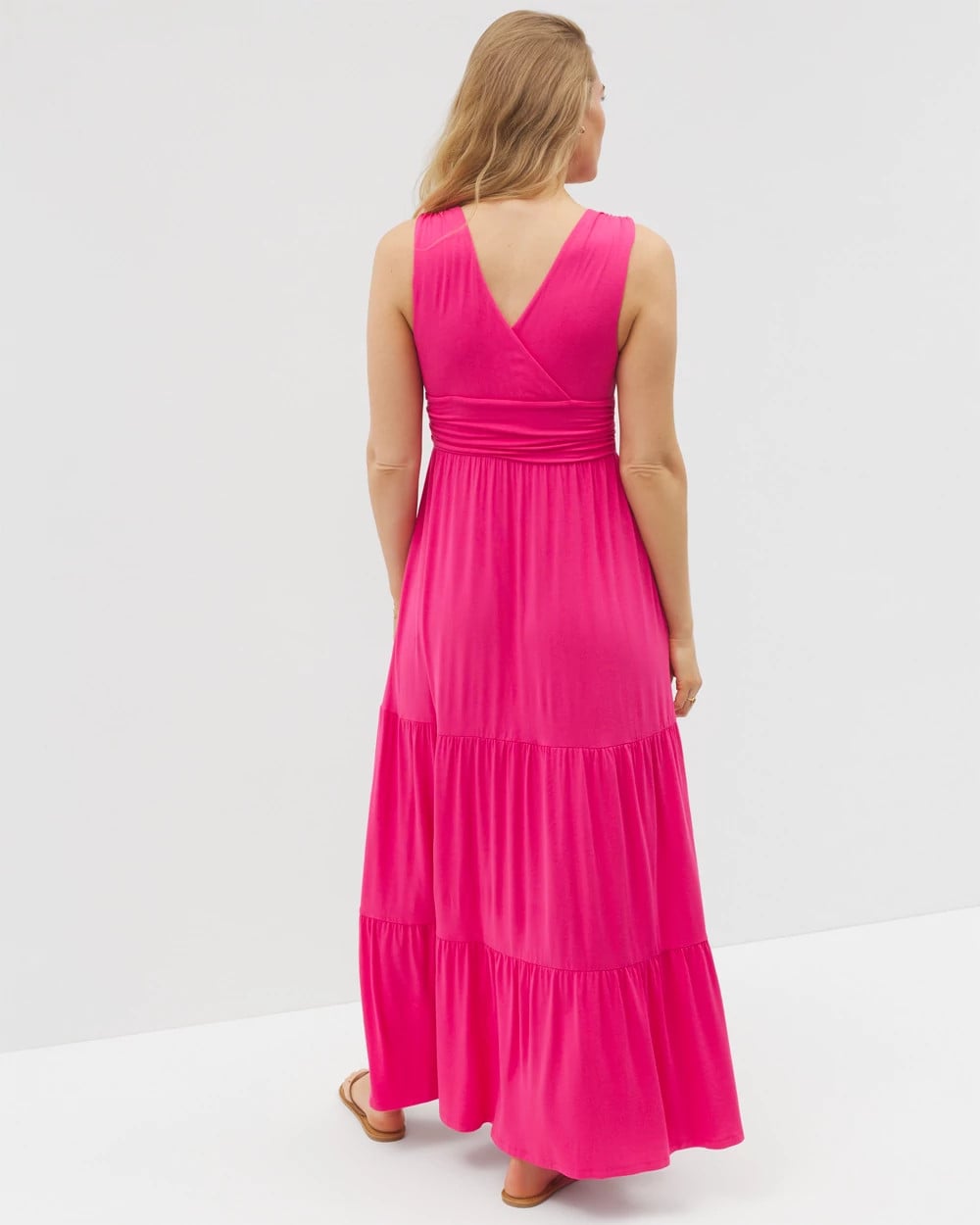 Soma Goddess Tiered Maxi Dress