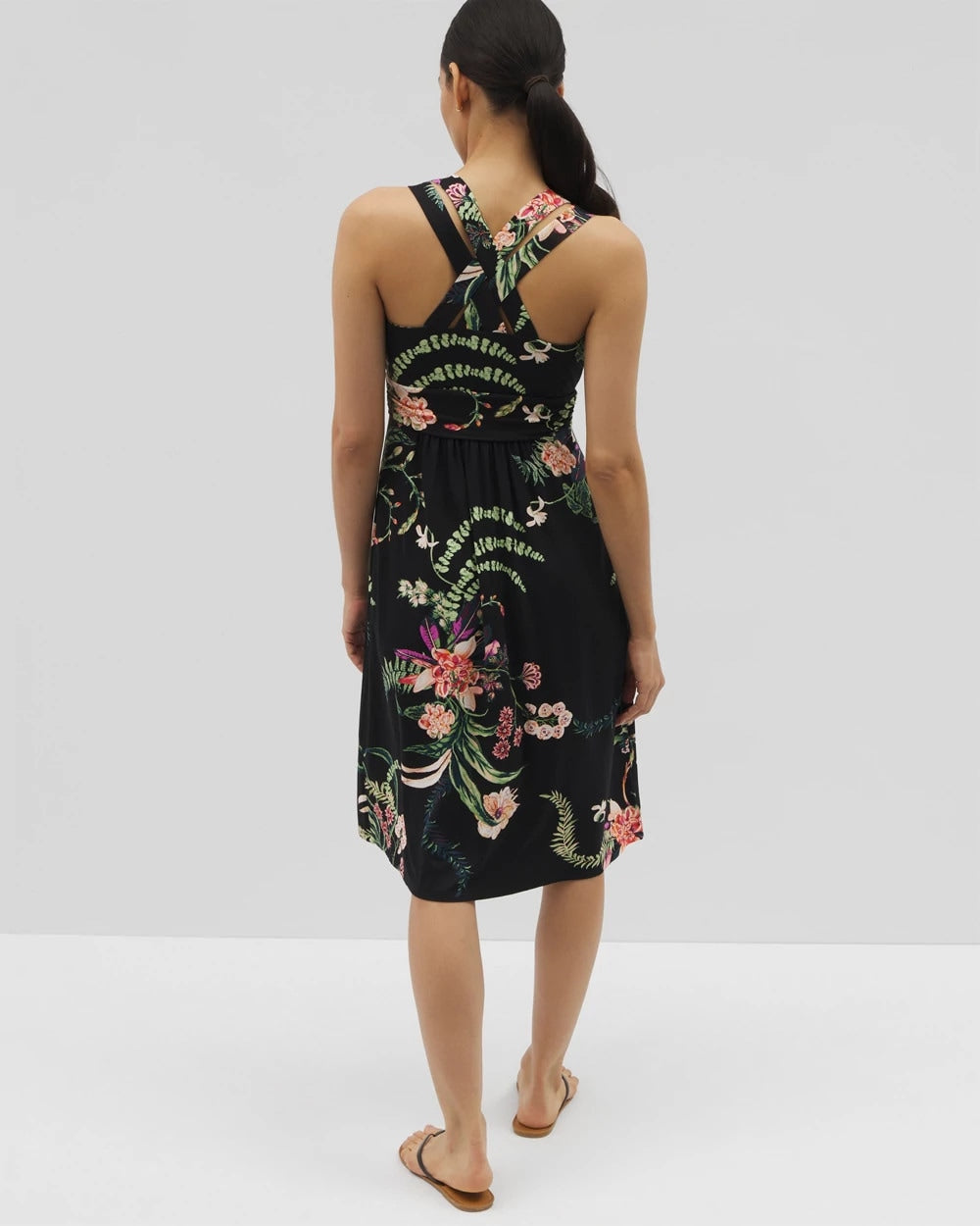 Soma Cross Back Strap Bra Dress