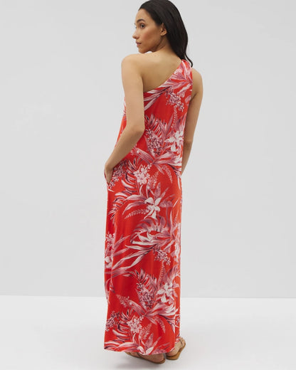 Soma One-Shoulder Maxi Bra Dress