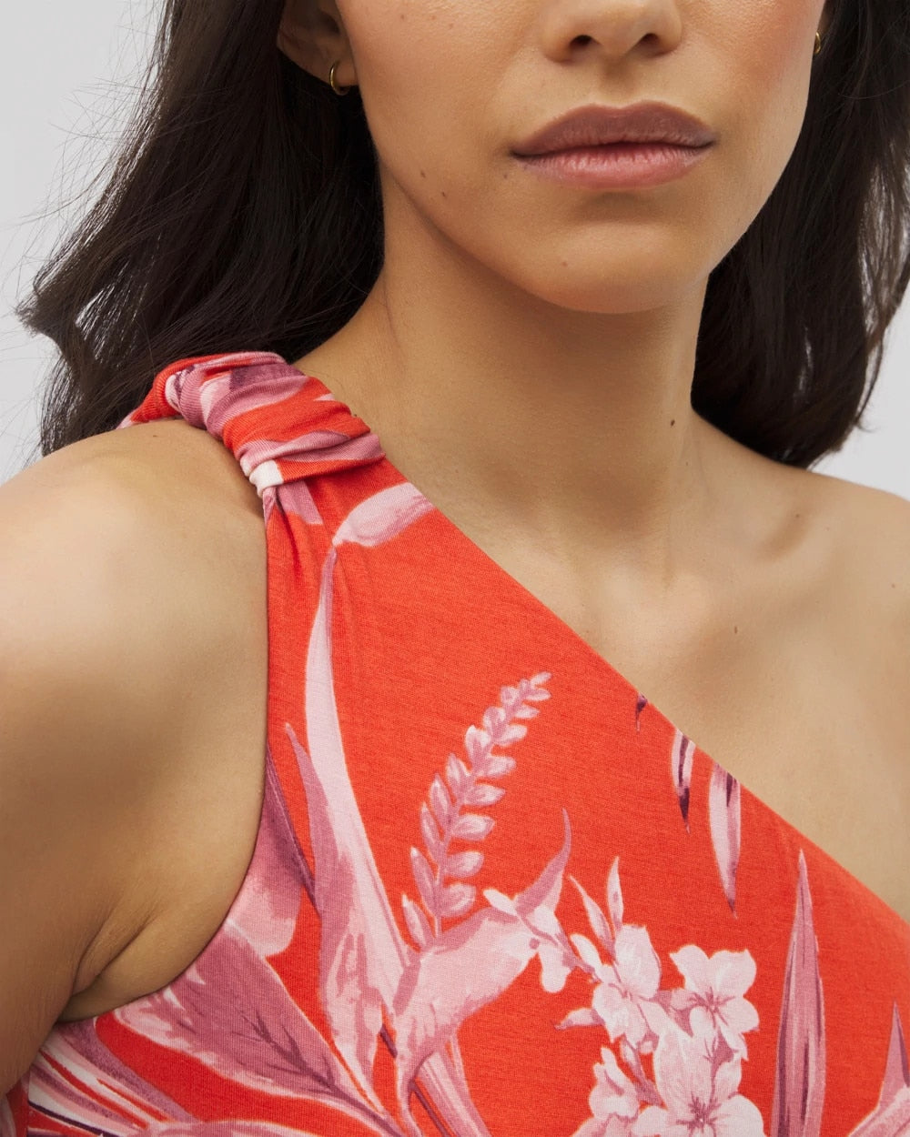 Soma One-Shoulder Maxi Bra Dress