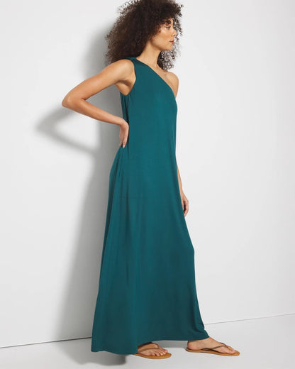 Soma One-Shoulder Maxi Bra Dress
