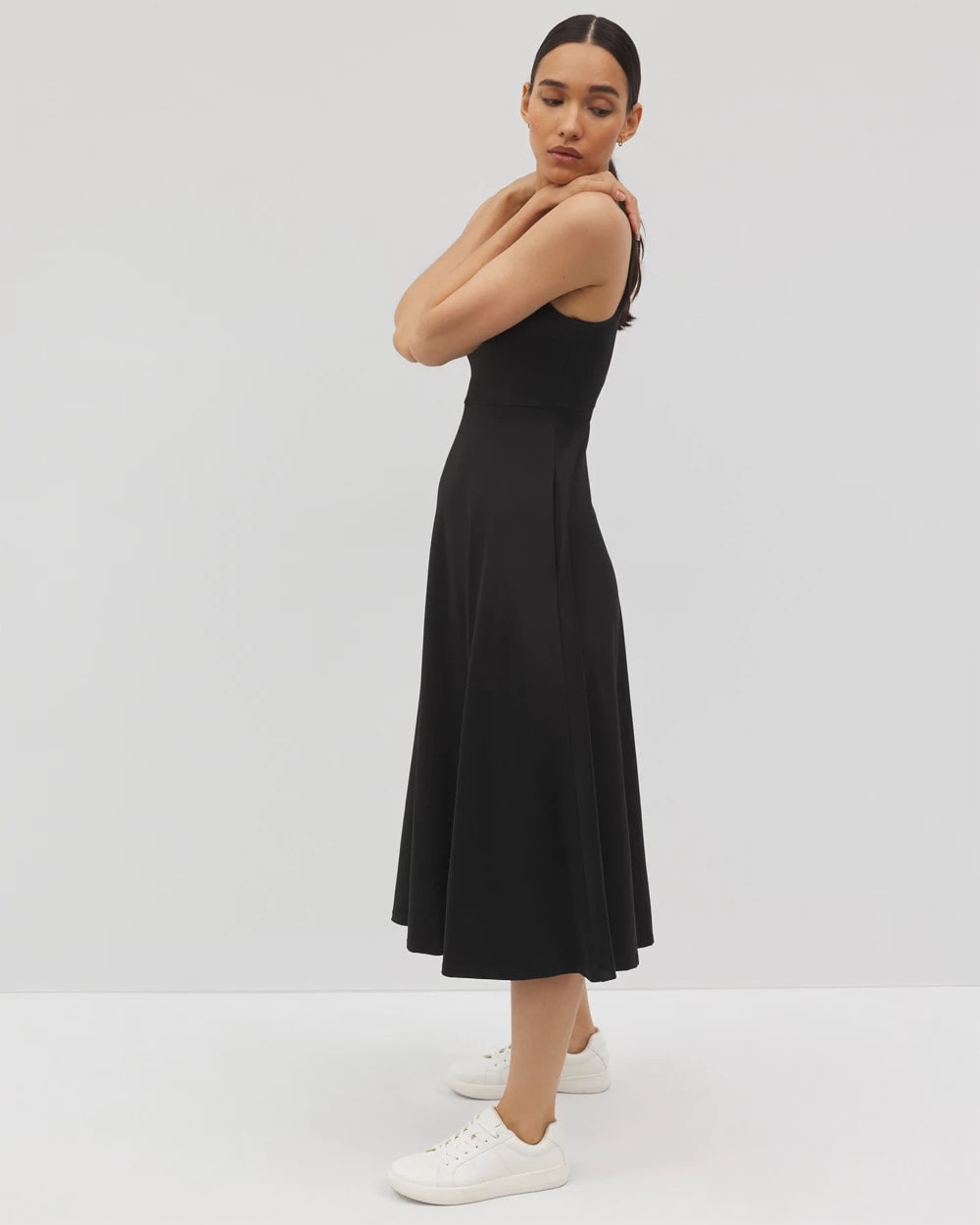Soma Lounge Square Neck Midi Dress