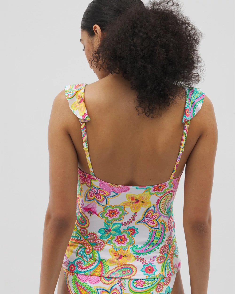 Soma Bleu Rod Beattie All Set for Summer Ruffle Tankini