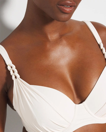 Soma Ring Master Draped Underwire Swim Top