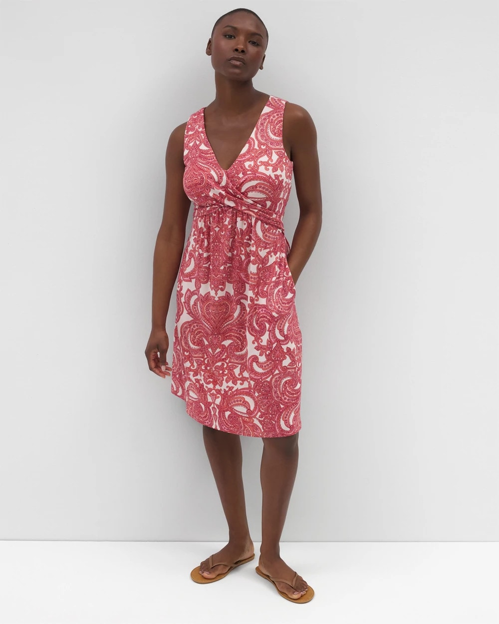 Soma V-Neck Short Bra Dress