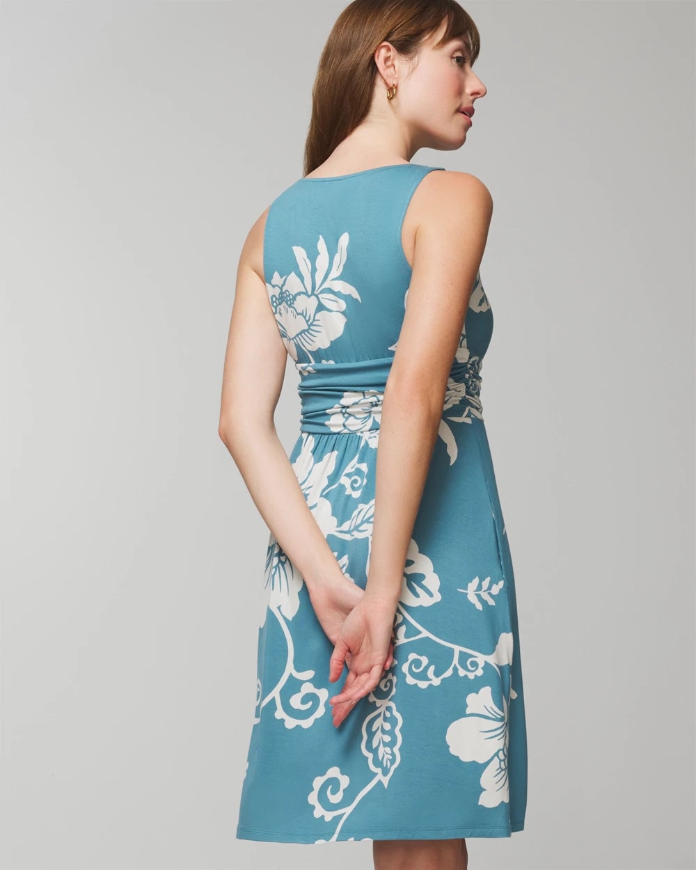 Soma Draped Empire Short Bra Dress