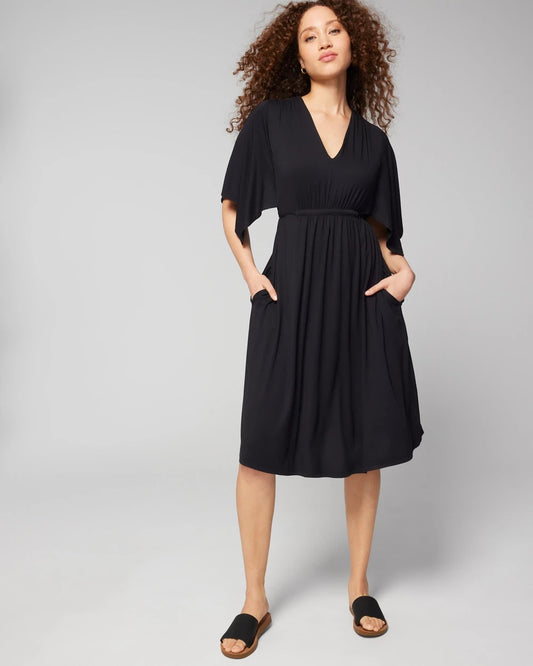 Soma Flutter Sleeve Short Bra Dress