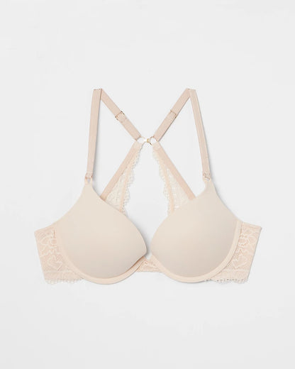 Soma Push-Up Plunge Bra with Lace