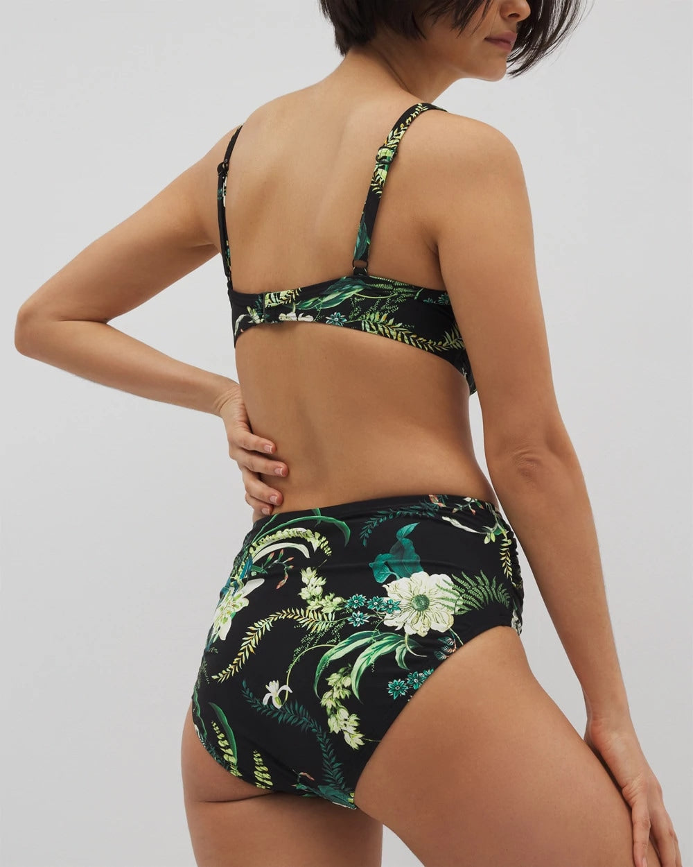Soma Ruched High-Waist Bikini Bottom