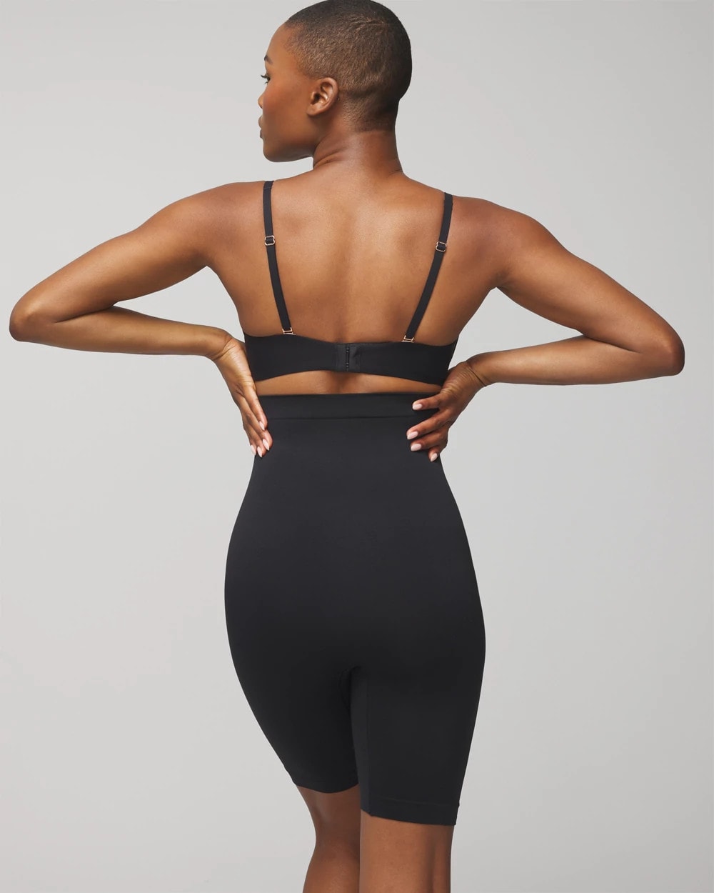 Soma Mid-Level Shaping Seamless High-Waist Thigh Shaper