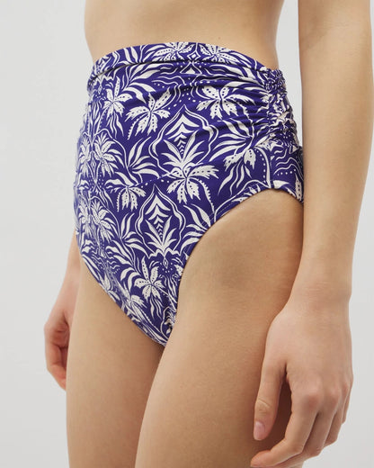 Soma Ruched High-Waist Bikini Bottom