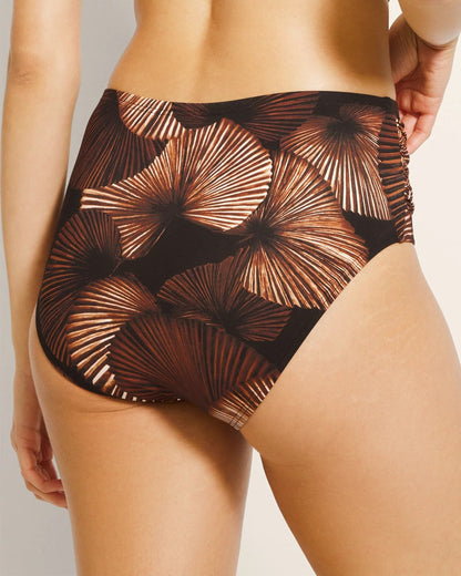 Soma Ruched High-Waisted Bikini Bottoms