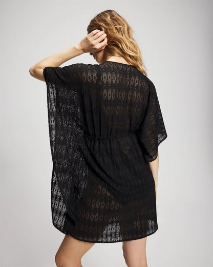 Soma Sunkissed Crochet Chiffon Caftan