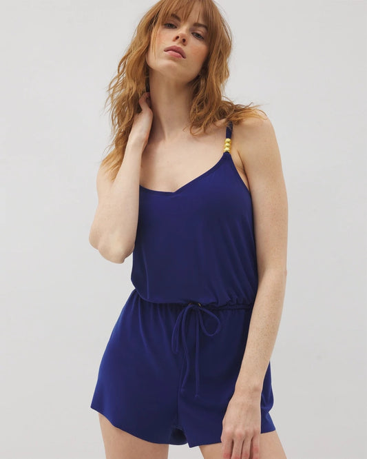 Soma Solid Essentials Blouson Romper