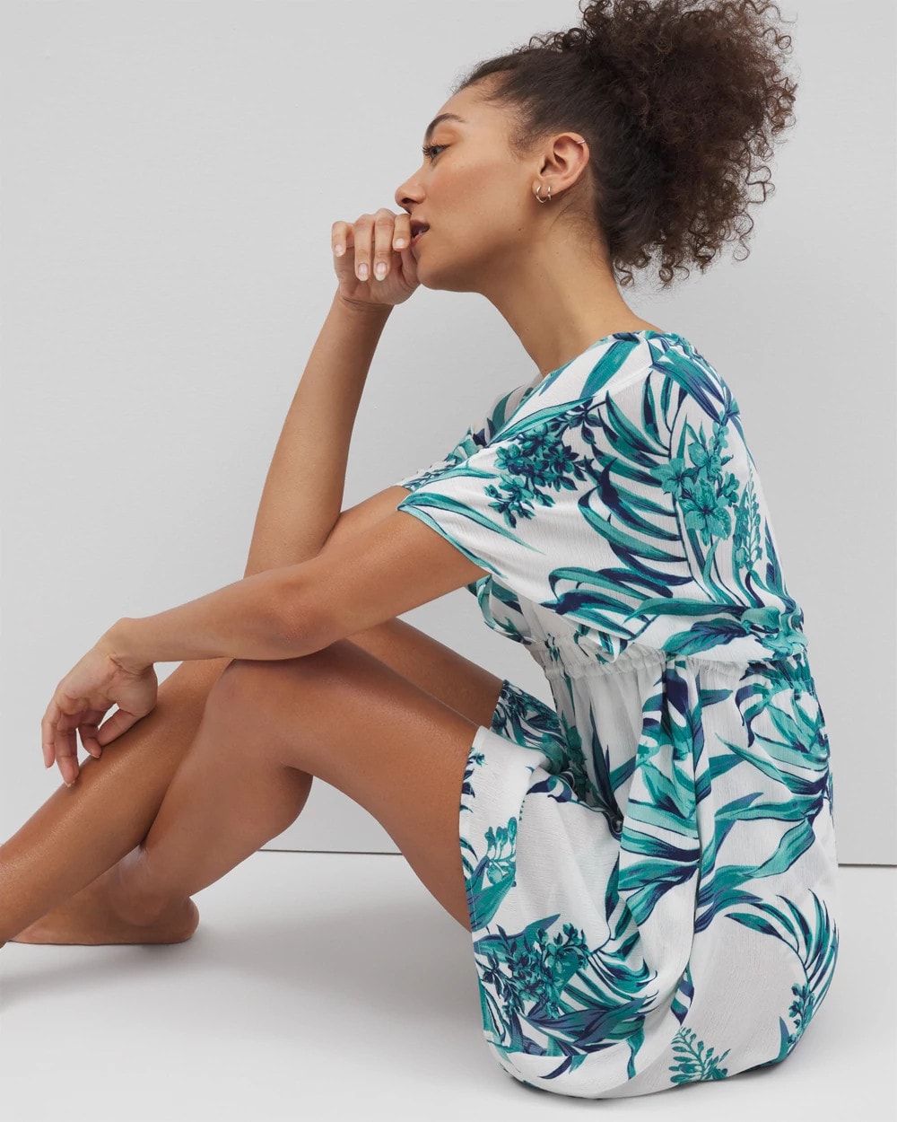 Soma Rayon Crepe Cover Up