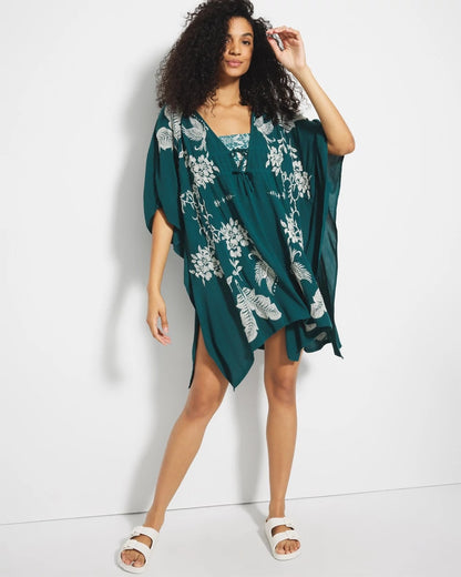 Soma Embroidered Cover-Up