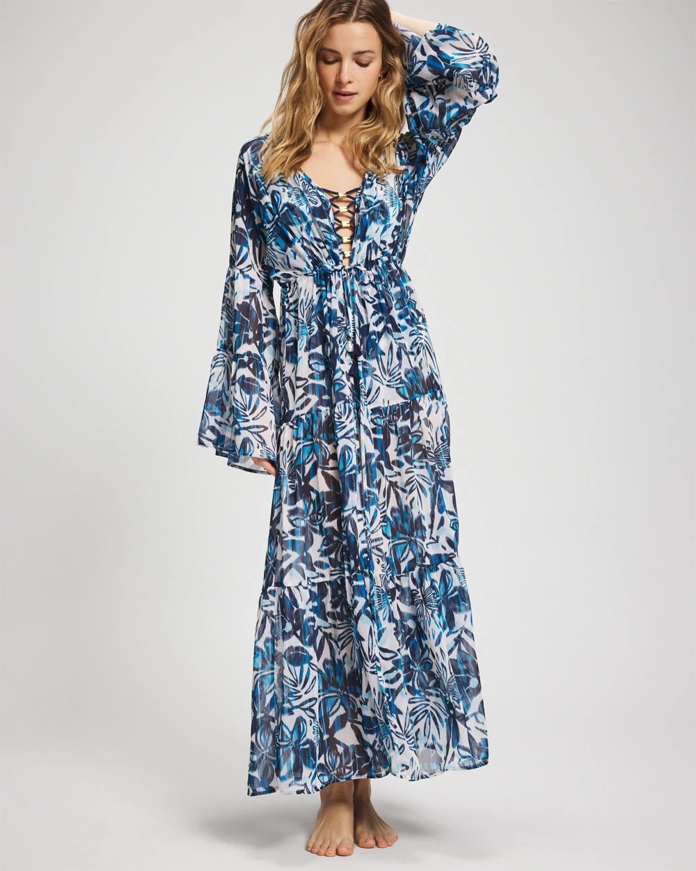 Soma Turning Tides Keep It Moving Chiffon Dress