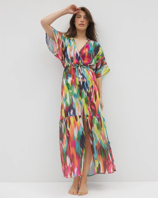Soma Keep It Moving Chiffon Dress