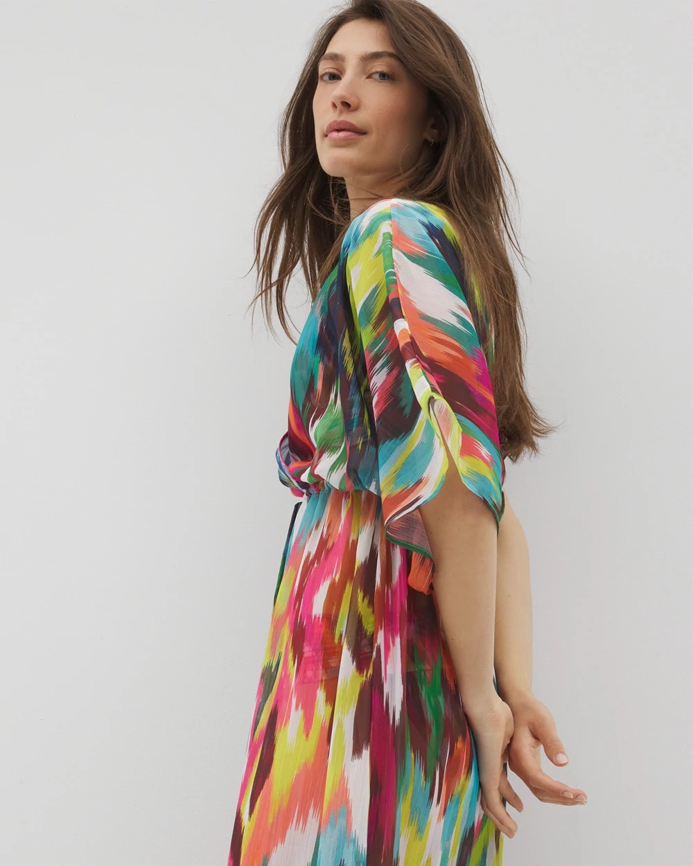 Soma Keep It Moving Chiffon Dress