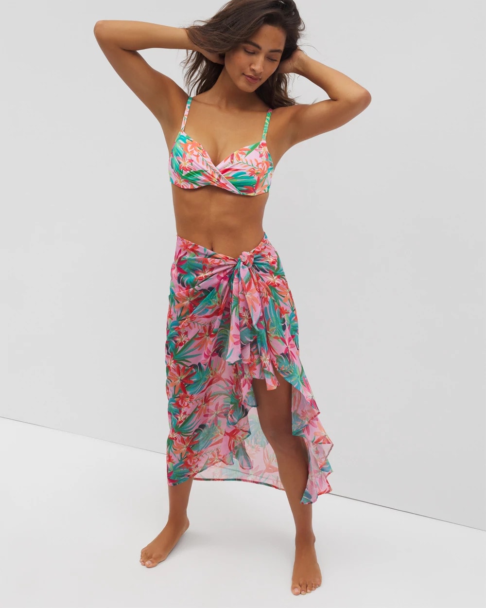 Soma Everything Under the Sun Ruffle Pareo