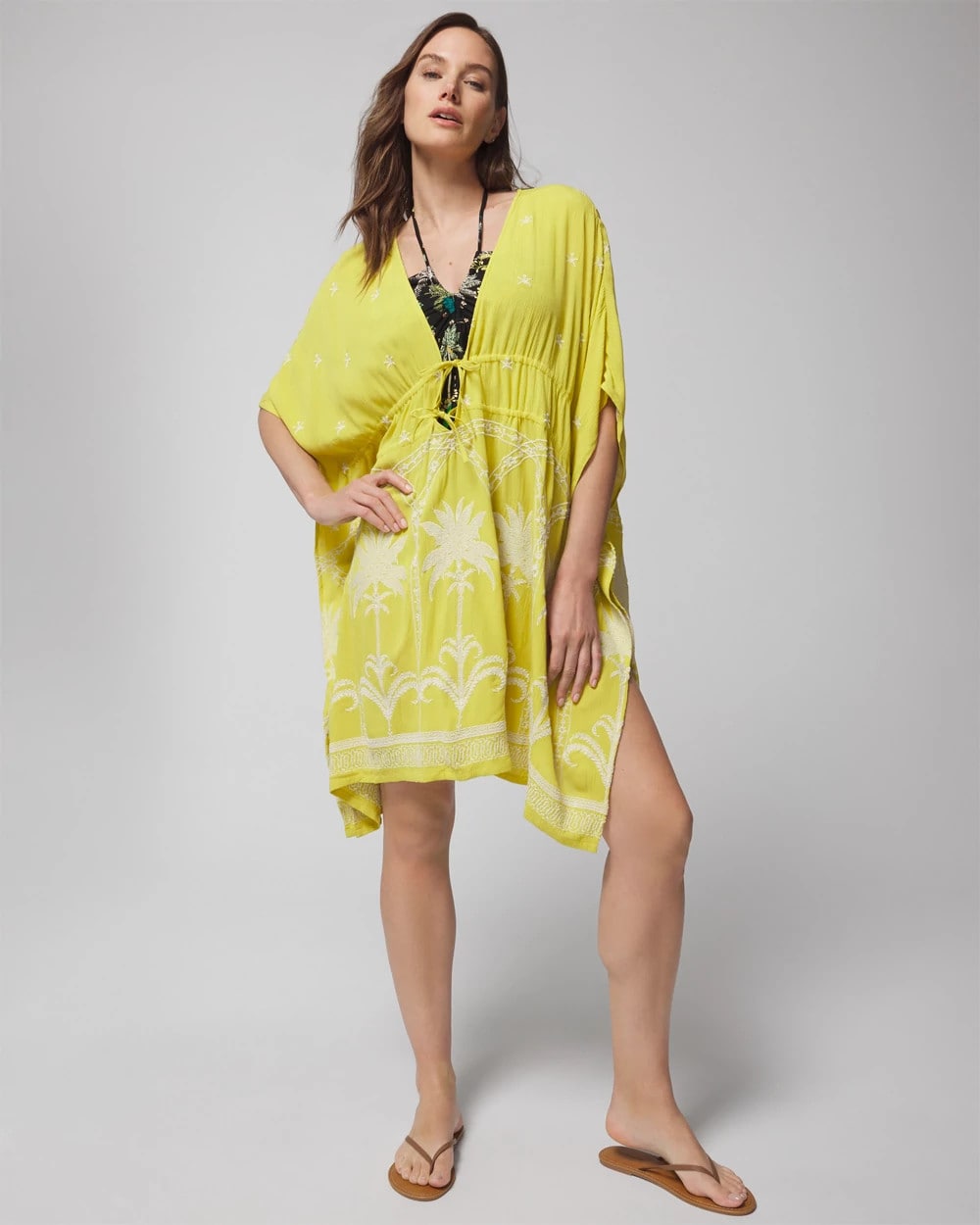 Soma Embroidered Cover-Up