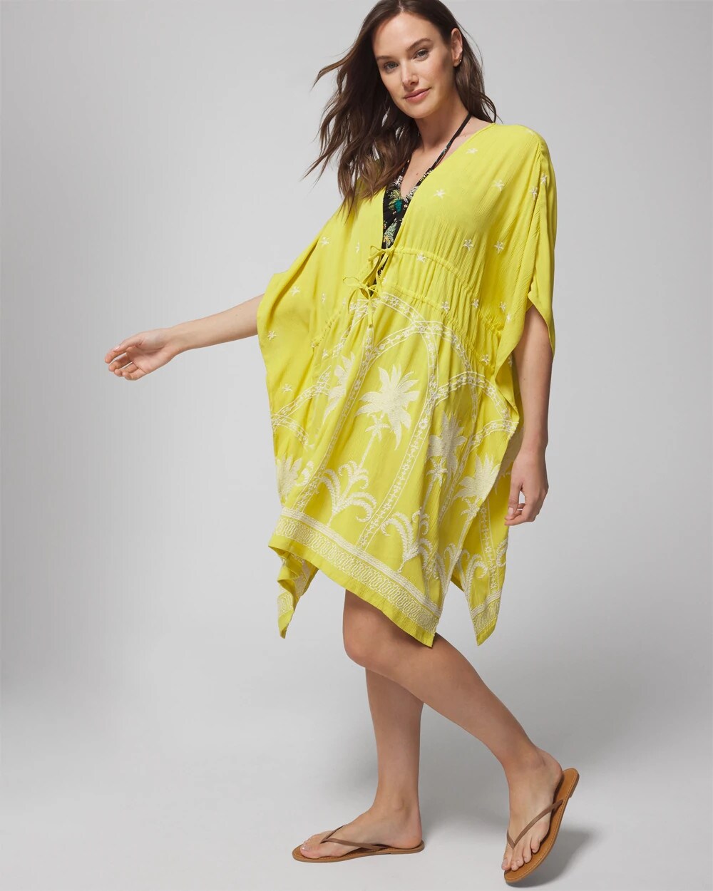 Soma Embroidered Cover-Up