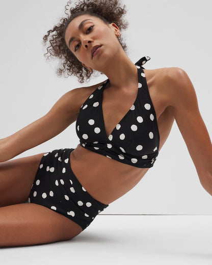 Soma Ruched High-Waist Bikini Bottom
