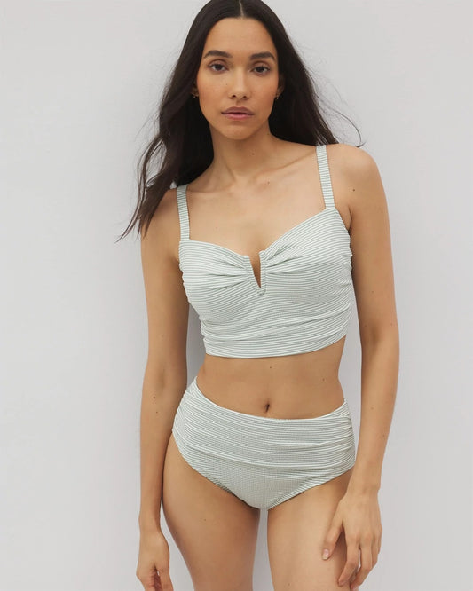 Soma Seersucker High-Waist Bottoms
