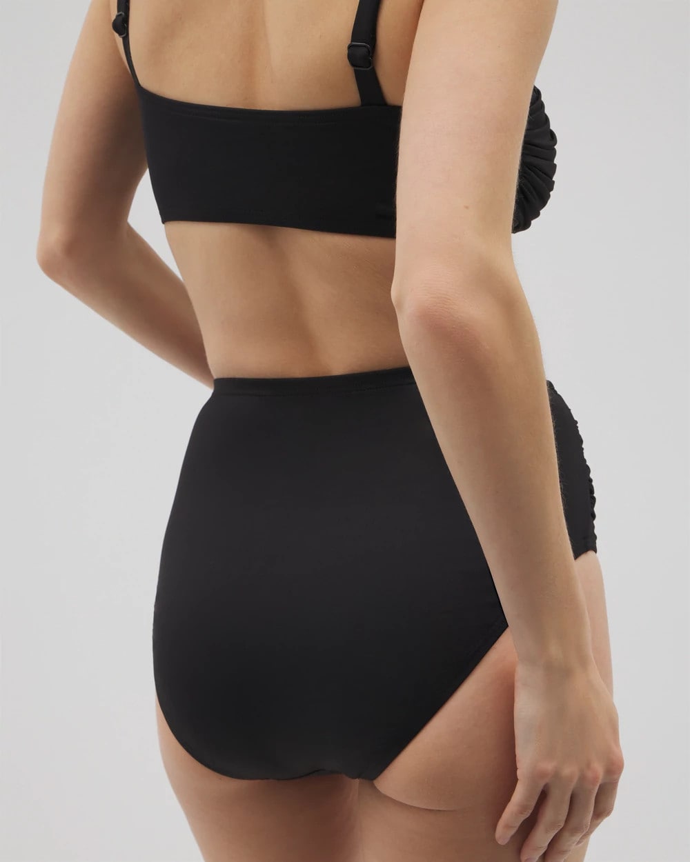 Soma Ruched High-Waist Bikini Bottom