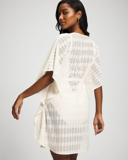 Soma Sunkissed Crochet Chiffon Caftan
