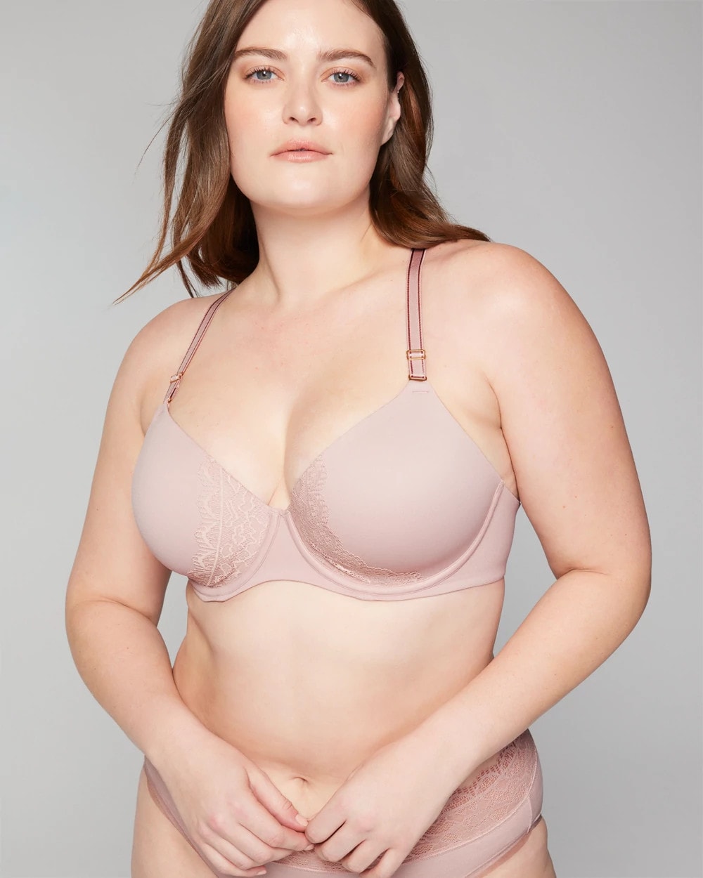 Soma Perfect Coverage Convertible Bra with Lace back