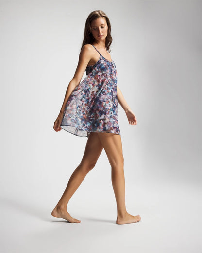 Soma Mesh Ruched Chemise